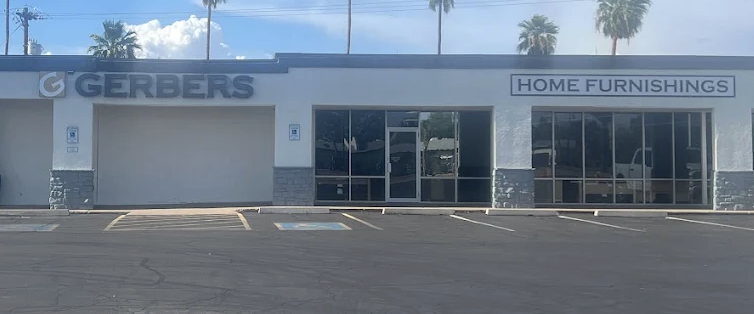 Gerber Home Furnishings storefront in Mesa, AZ