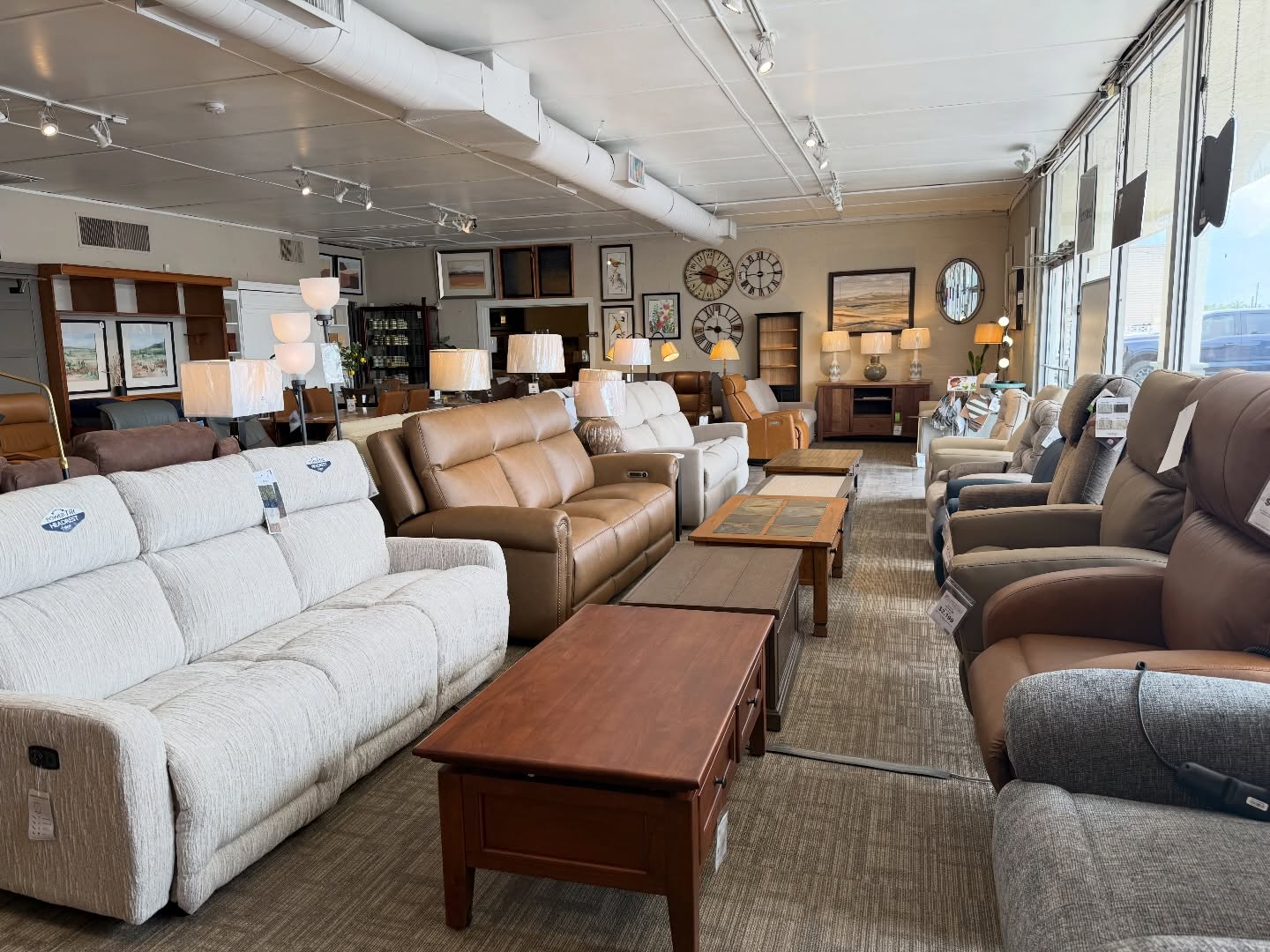 Gerber Home Furnishings boutique showroom interior in Mesa, AZ