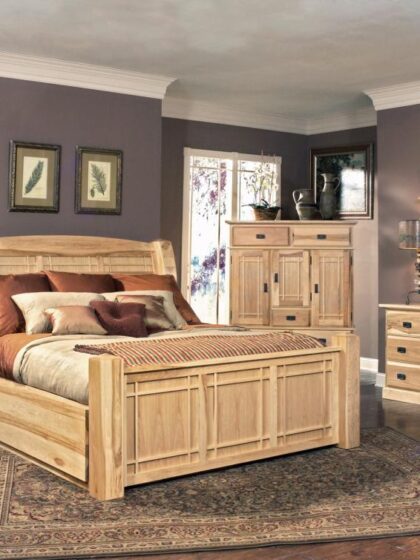 Queen Arch Storage Bed