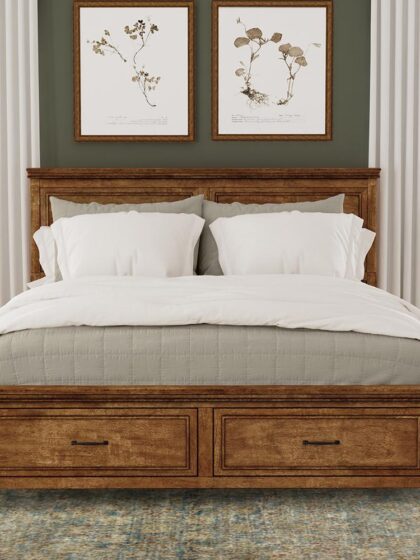 Cal King Storage Bed