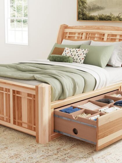 King Arch Storage Bed