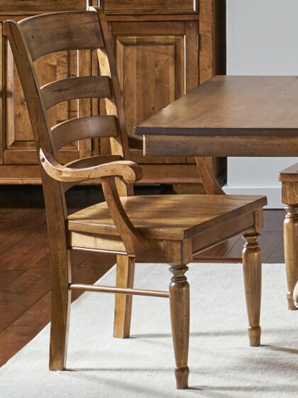 LADDERBACK ARM CHAIR
