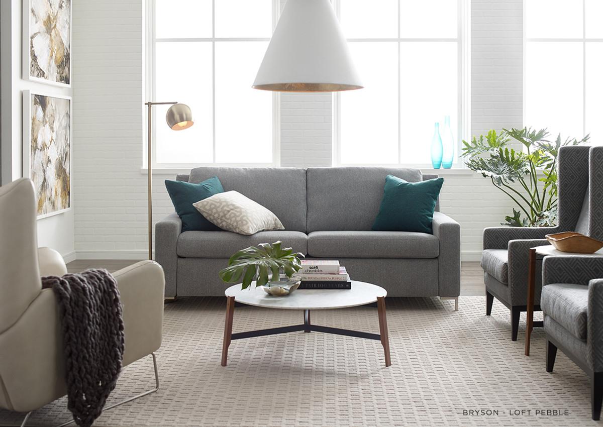 Bryson Track Arm Sleeper Sofa American Leather - Image 3