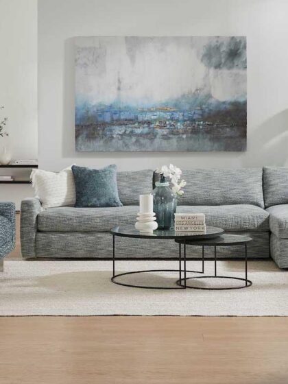 Estero Sectional Custom Furniture American Leather