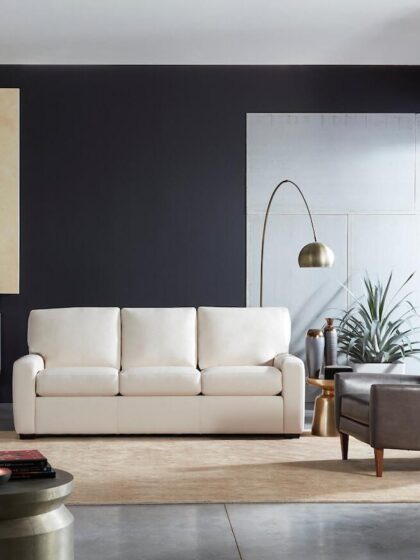 Carson Sofa Stationary Furniture American Leather
