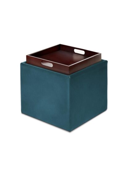 Uno Ottoman Custom Upholstered Ottoman American Leather