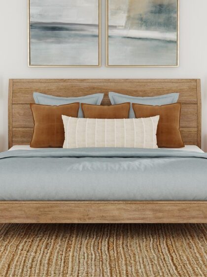 Queen Panel Bed
