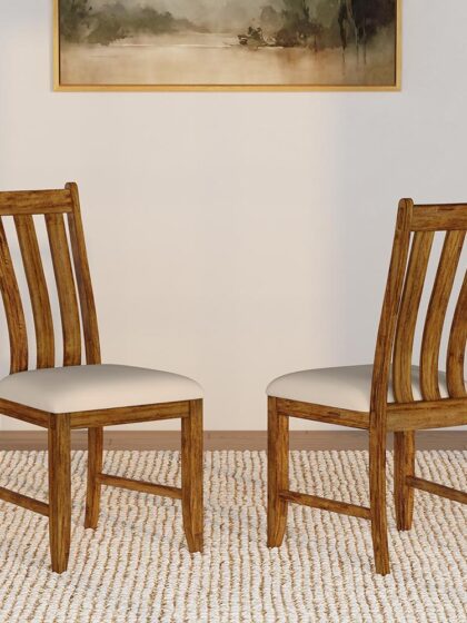 Slatback UPH Seat Chair