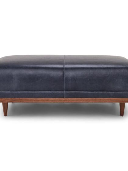 Marlowe Ottoman Custom Upholstered Ottoman American Leather