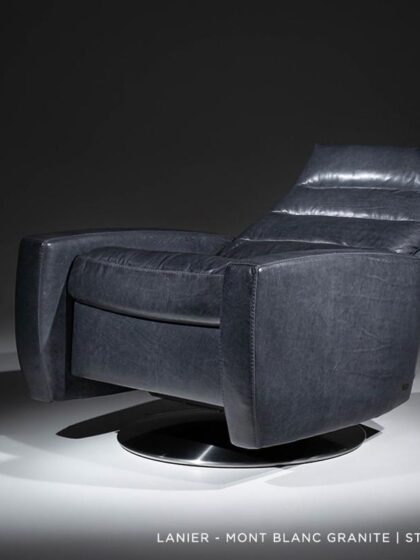 Lanier Comfort Air Modern Lounge Chair American Leather
