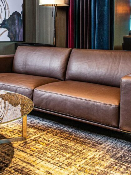 Copenhagen Sofa Custom Stationary Furniture American Leather