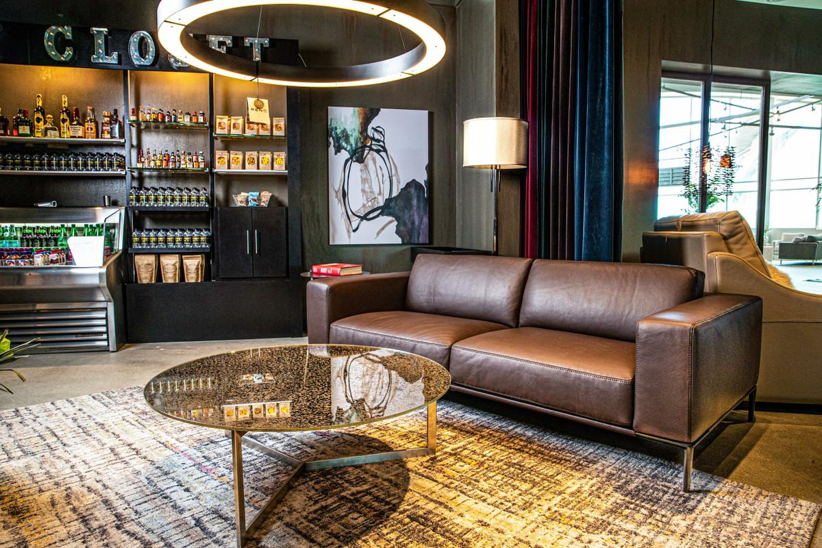 Copenhagen Sofa Custom Stationary Furniture American Leather - Image 9