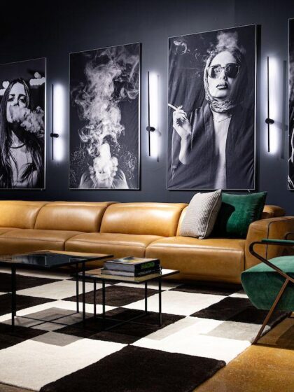 Turin Modern Motion Sectional American Leather