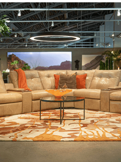 Taos Motion Sofa and Sectional American Leather