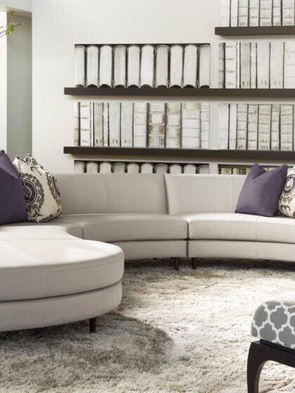 Menlo Park Sofa Custom Stationary Furniture American Leather