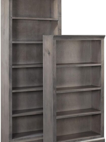 60" Bookcase w/ 3 fixed shelves