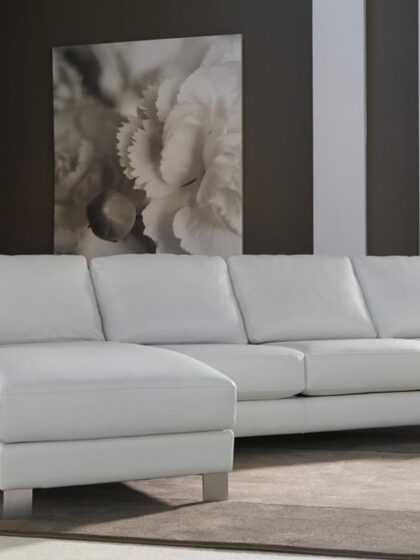 Alessandro Sectional Custom Stationary Furniture American Leather
