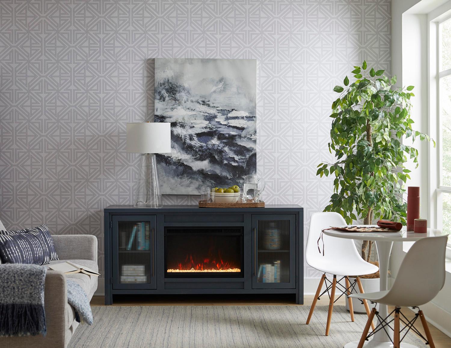 66" Fireplace Console - Image 3