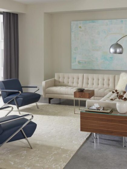 Oscar Accent Chair Custom Accent Chairs American Leather