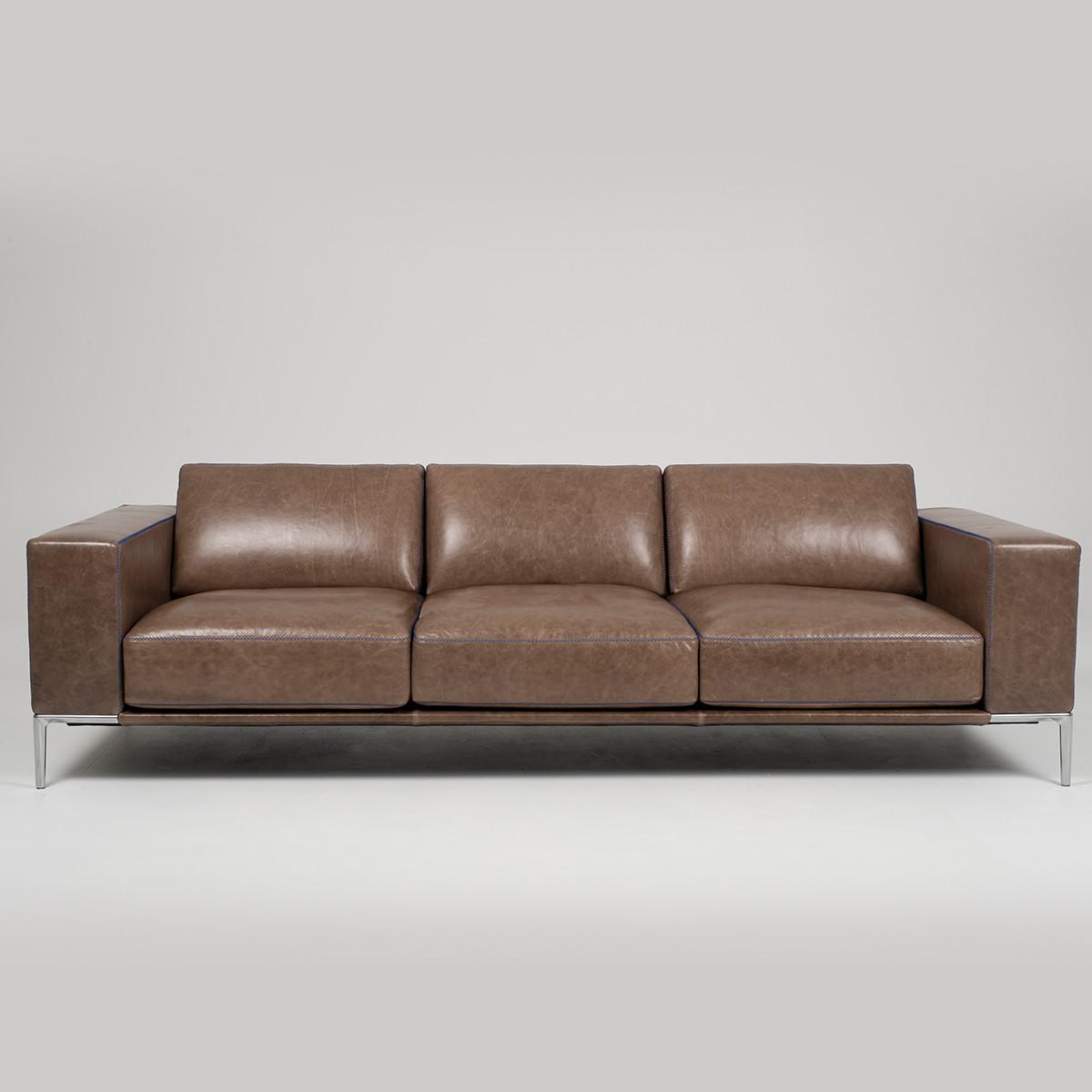 Copenhagen Sofa Custom Stationary Furniture American Leather - Image 7