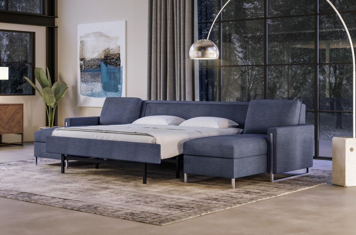 Sulley European Sleeper Sofa American Leather - Image 2