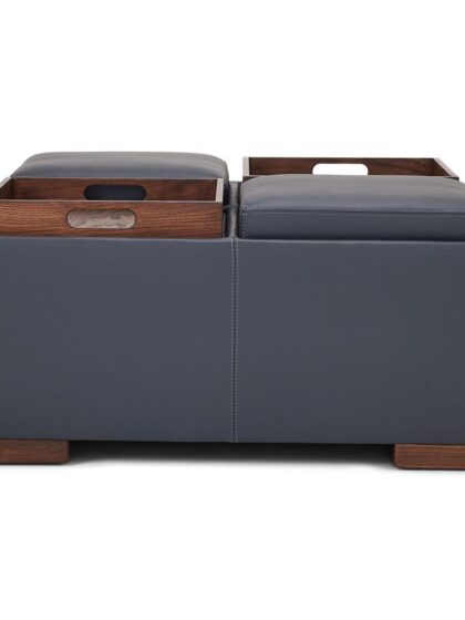 Marin Ottoman Custom Ottoman American Leather
