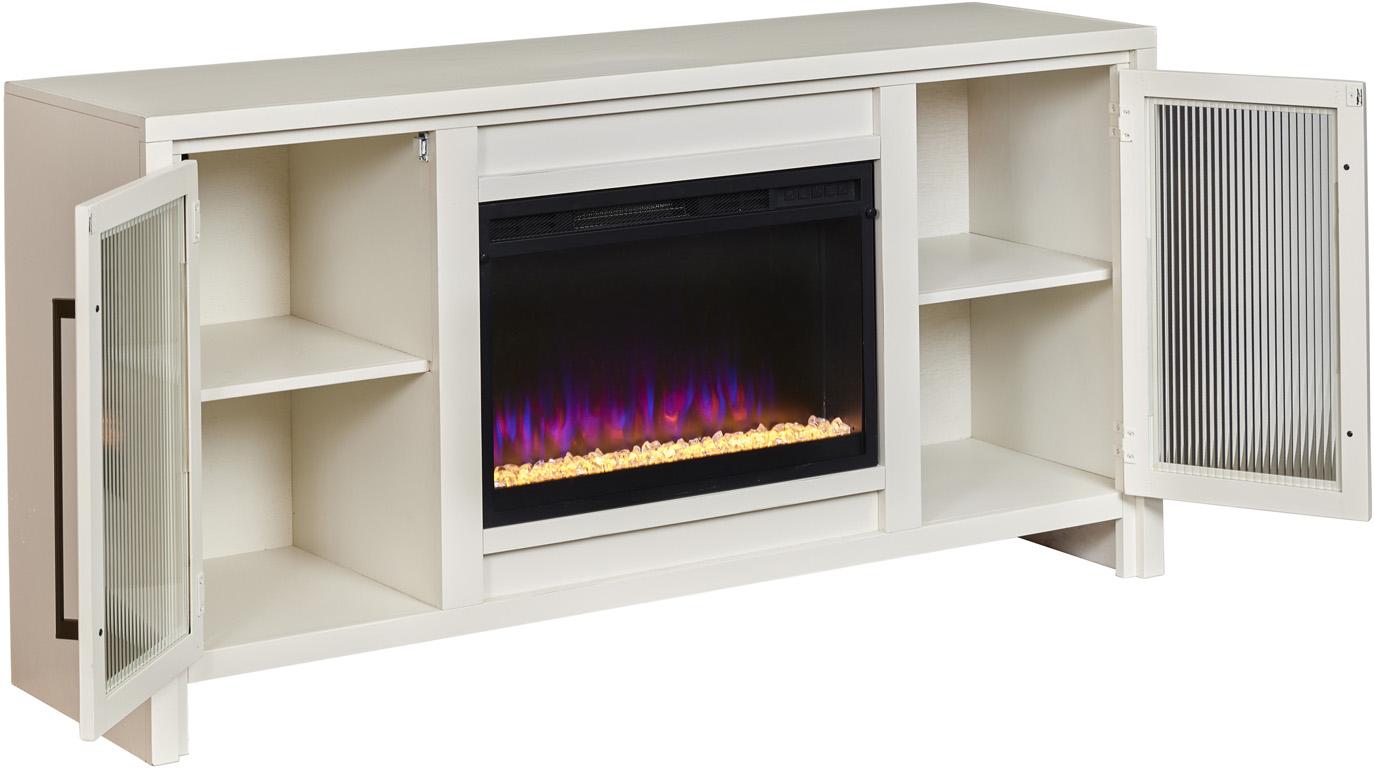 66" Fireplace Console - Image 7