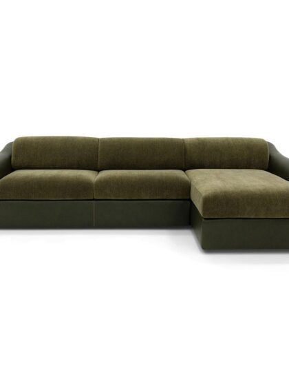 Dorian Sectional Custom Stationary Furniture American Leather
