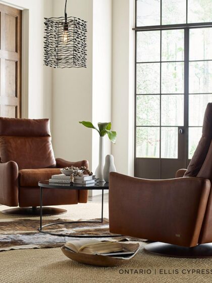 Ontario Comfort Air Modern Lounge Chair American Leather