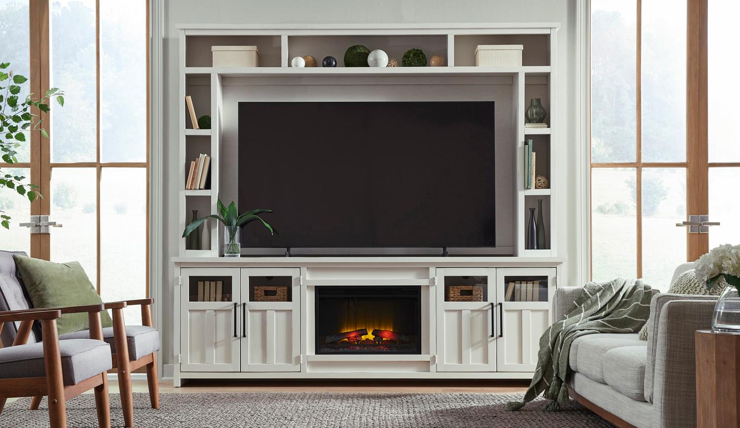 98" Fireplace Console - Image 2