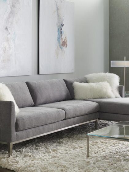 Henley Custom Sectional Custom Furniture American Leather