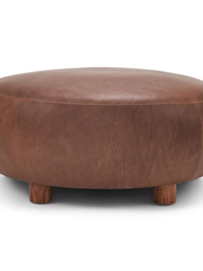 Lorimer Ottoman Custom Ottoman American Leather