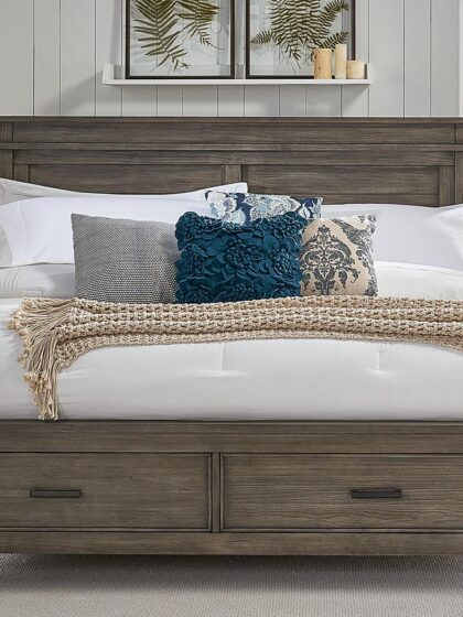 KING STORAGE BED