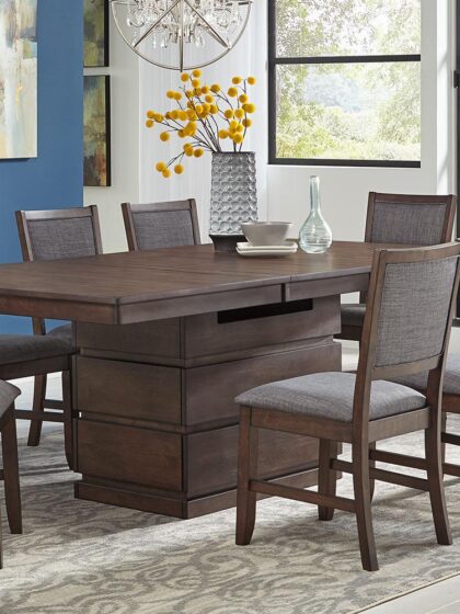 HIGH-LOW Convertible Height Storage Table