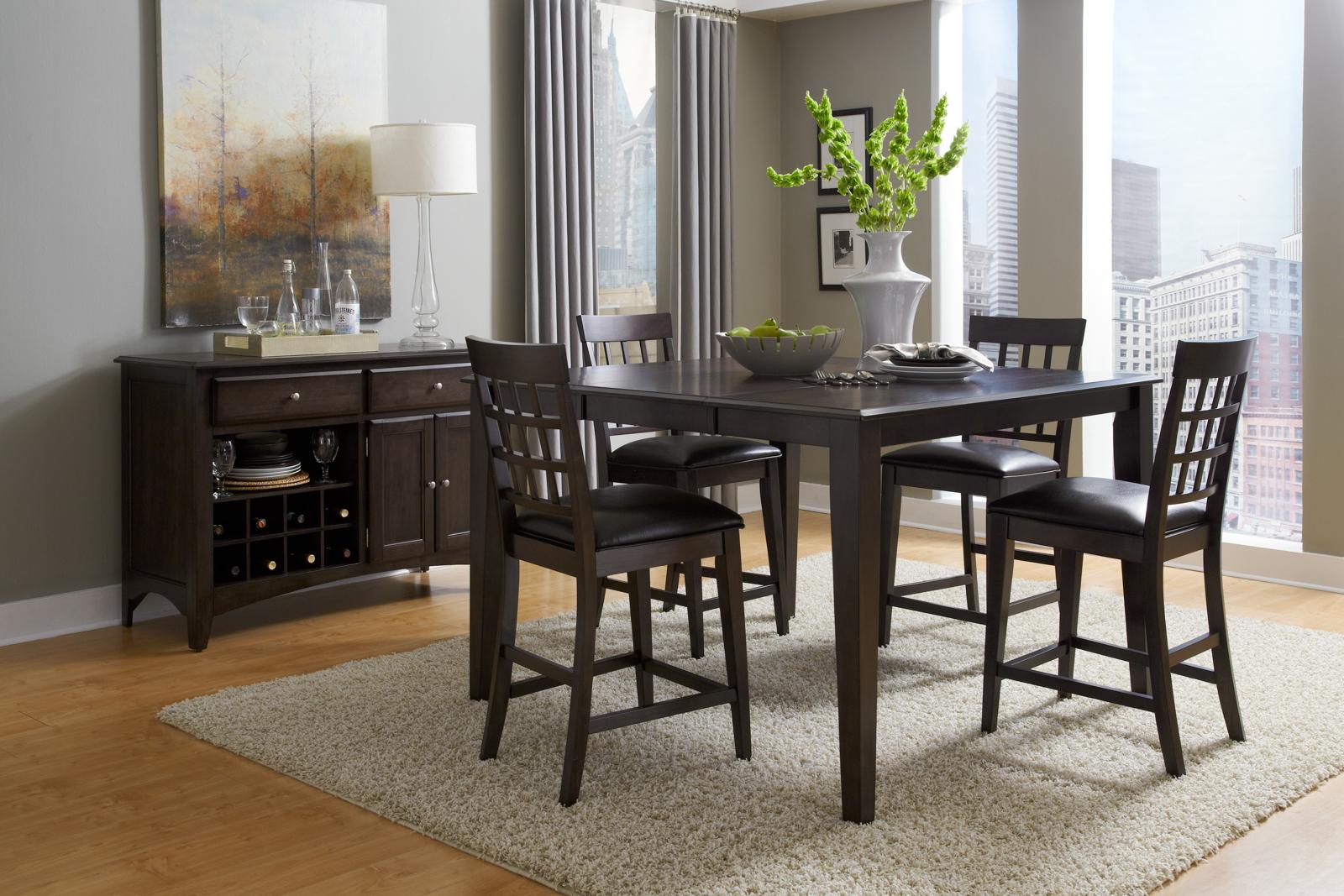 Gridback Upholstered Barstool - Image 2