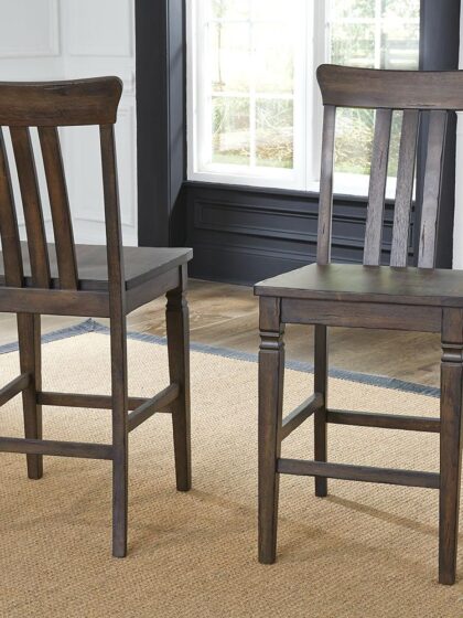 SLATBACK STOOL
