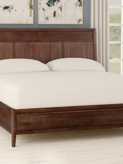 King Storage Bed