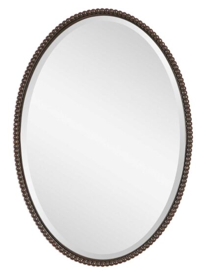 Uttermost Sherise Bronze Oval Mirror