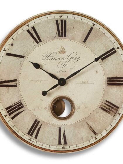 Uttermost Harrison Gray 23" Clock