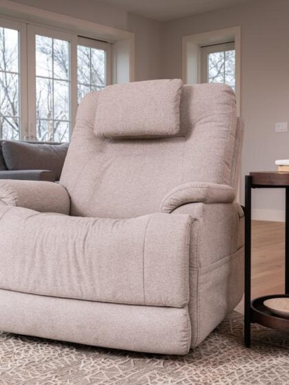Zecliner Model 2 Power Sleep Recliner with Power Headrest & Lumbar