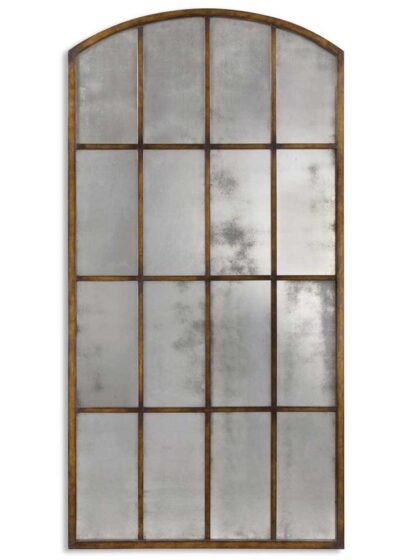 Uttermost Amiel Antique Large Arch Mirror