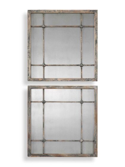 Uttermost Saragano Square Mirrors Set/2