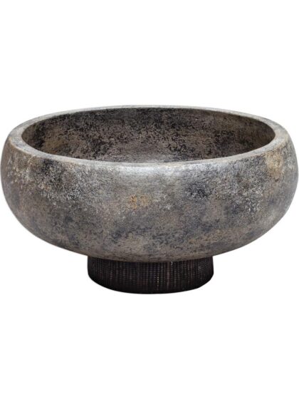 Uttermost Brixton Aged Black Bowl
