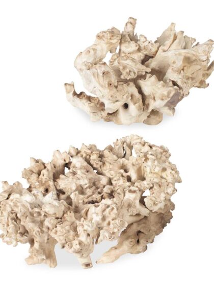 Uttermost Elemental Root Outdoor Sculptures Set/2