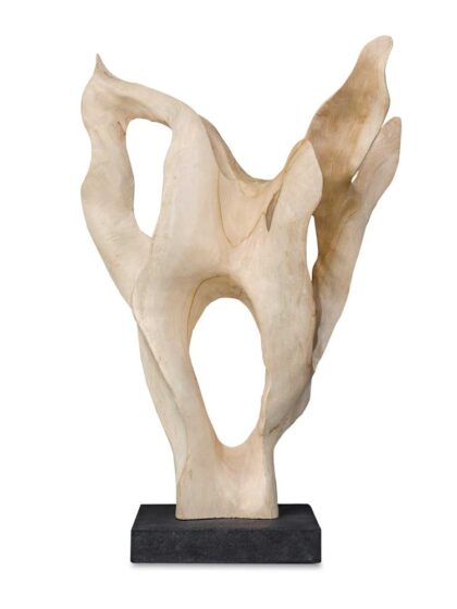 Uttermost Hollow Form Indoor-Outdoor Teak Sculpture
