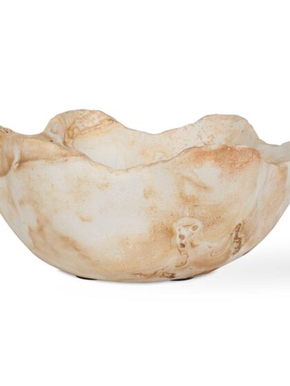 Uttermost Sahara Bloom Indoor-Outdoor Stone Bowl