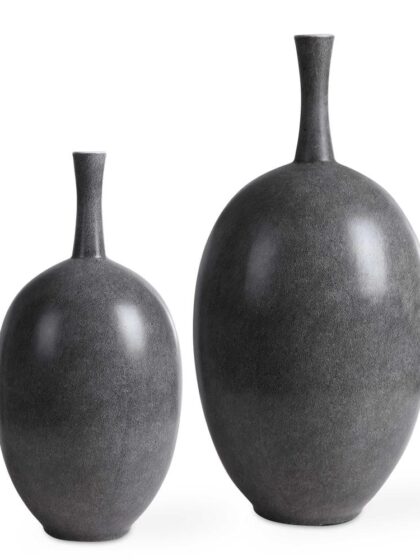 Uttermost Riordan Modern Vases Set/2