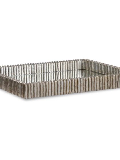 Uttermost Talmage Silver Mirrored Tray