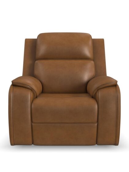 Ziggy Power Recliner with Power Headrest, Lumbar, Heat & Massage