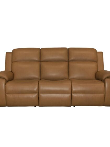 Ziggy Power Reclining Sofa with Power Headrest, Lumbar, Heat & Massage